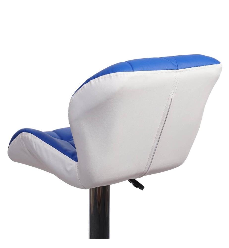 Set di 2 sgabelli da bar JAM-A92 regolabili in altezza blu