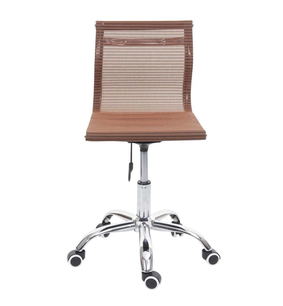 Bürostuhl Katalonien Netzbezug Stoff Textil braun