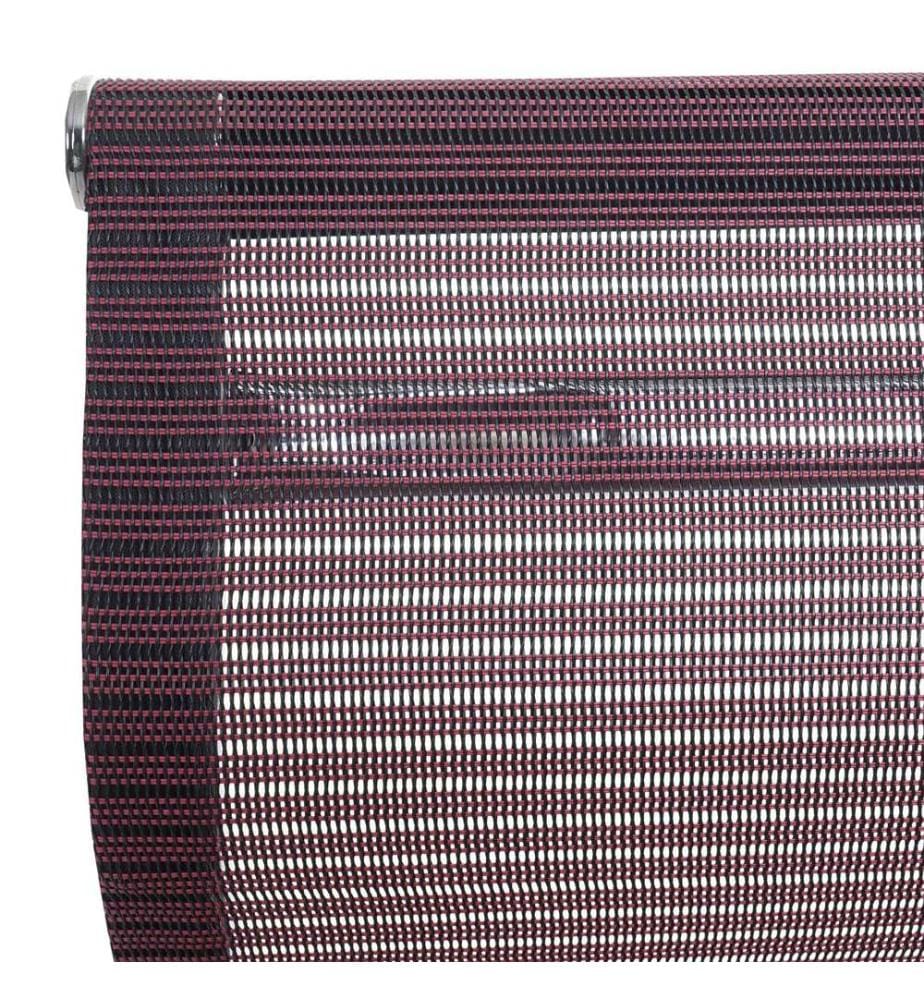 Chaise de bureau Katalonien tissu résille rouge vin