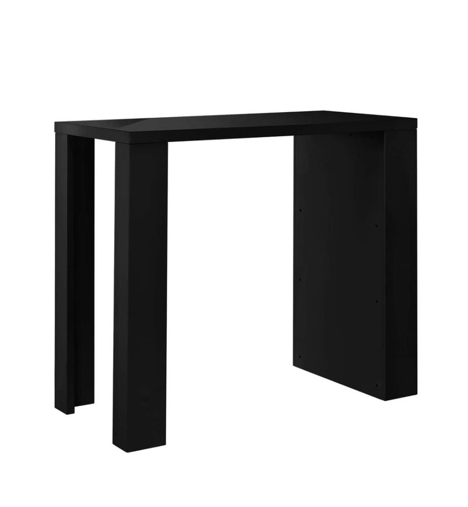 Bartisch Bonn 117 x 57 x 106,5 cm mit 3 Fächern Schwarz