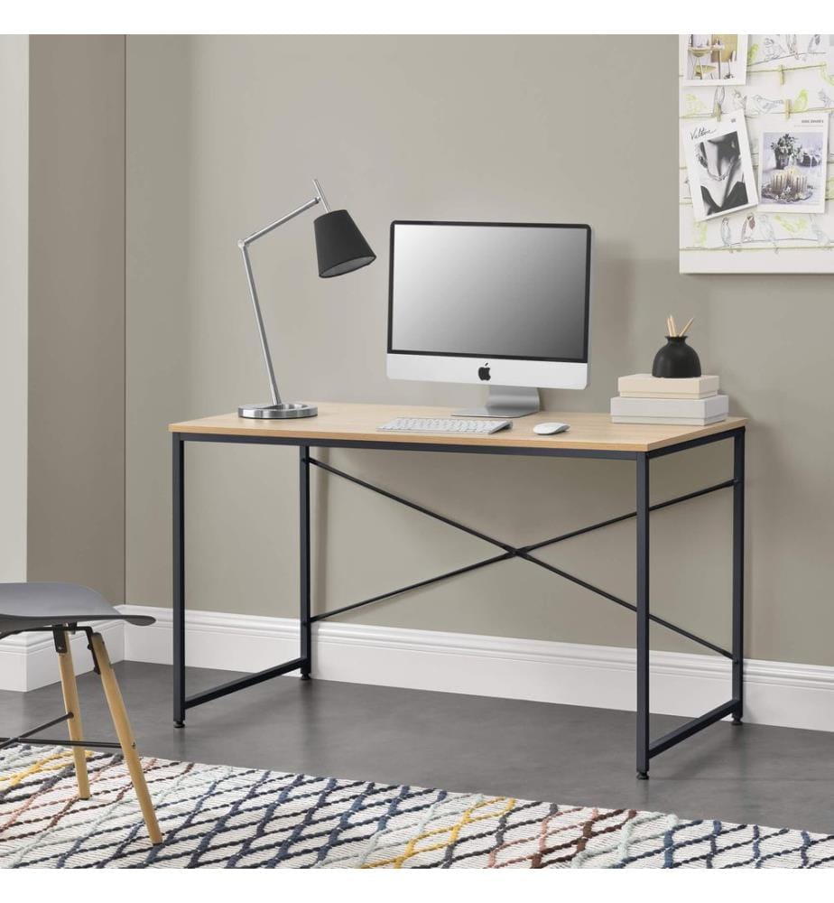 Bureau Røros 120x60x72 cm imitation chêne