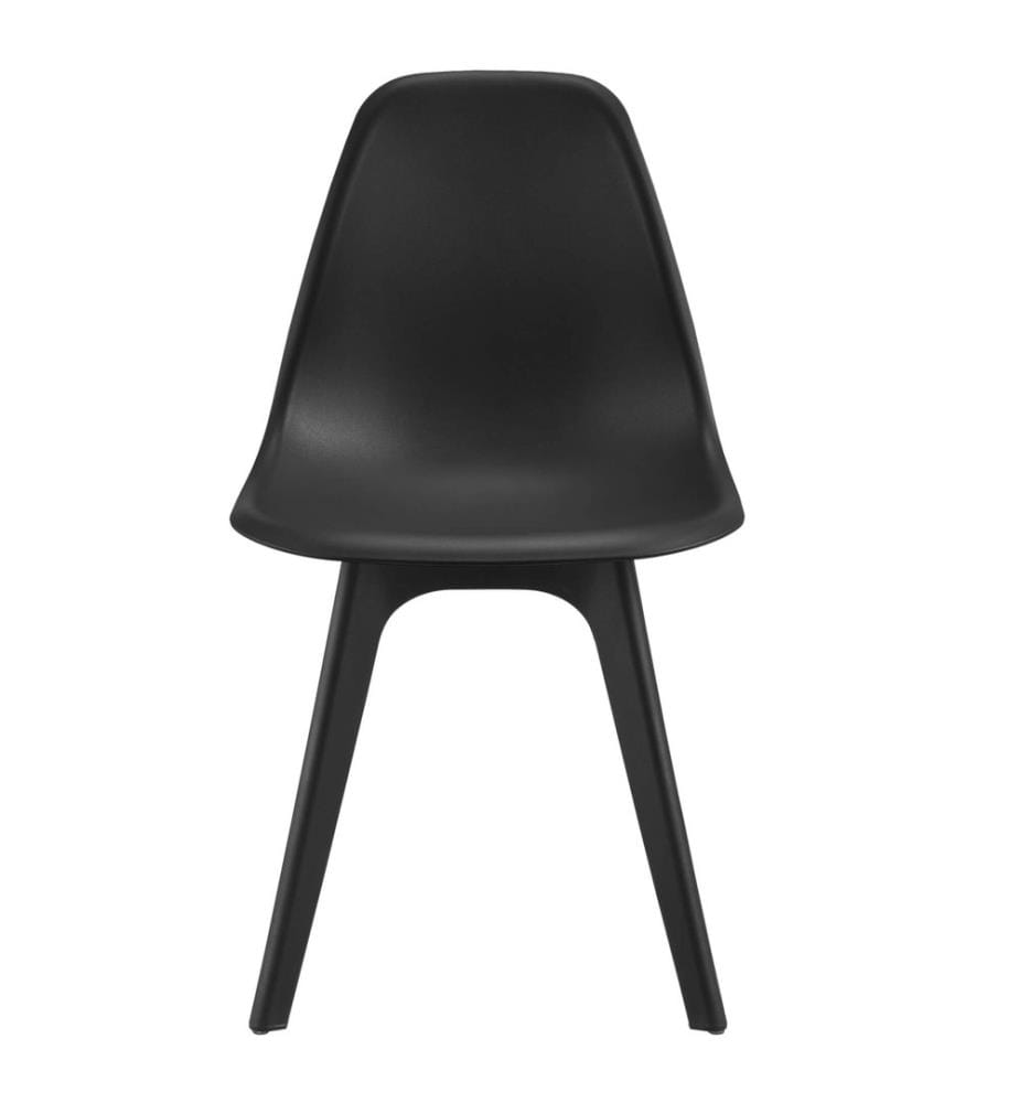 Esszi mmerstuhl Brevik 4er Set 83x54x48 cm Schwarz