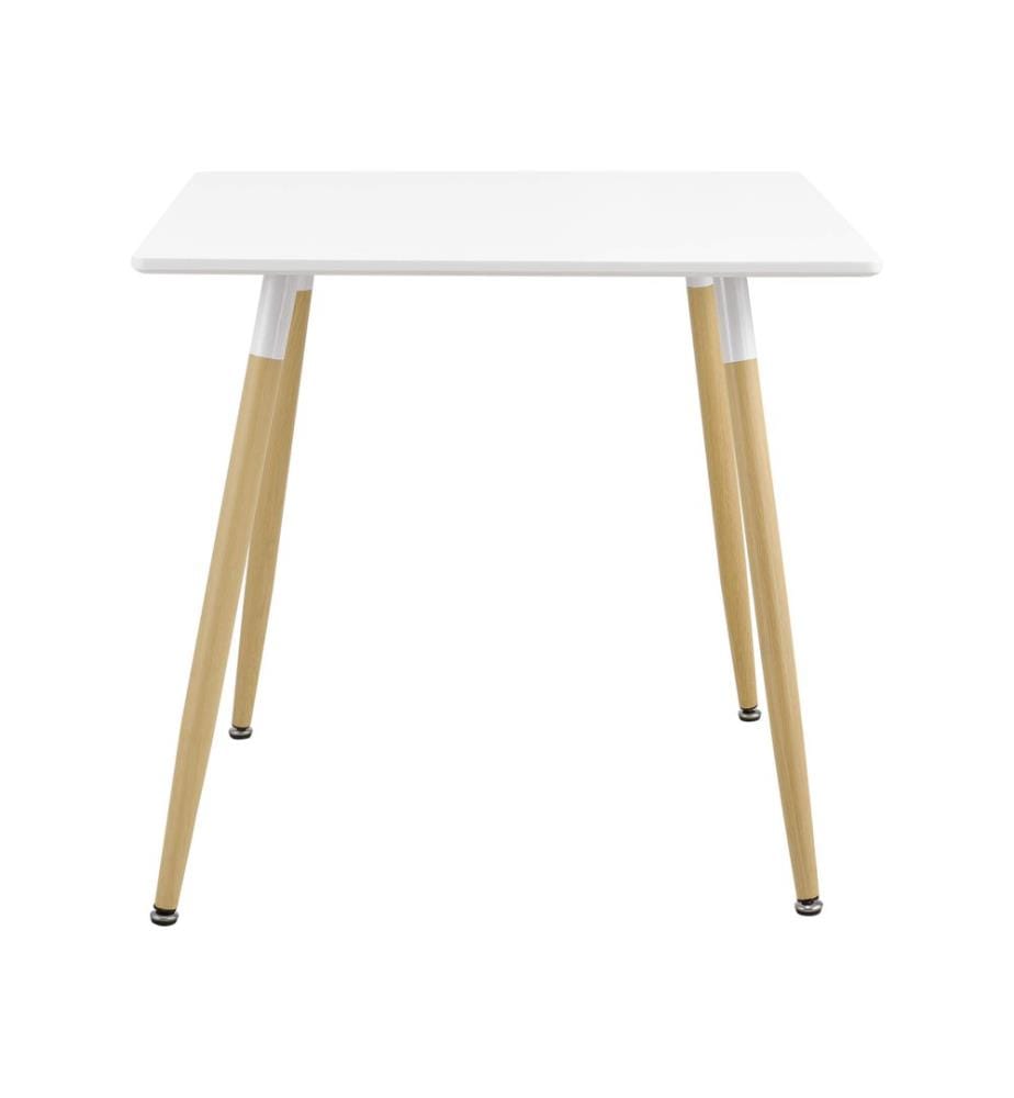 Esstisch Hessen 80x80x74 cm Weiss Matt
