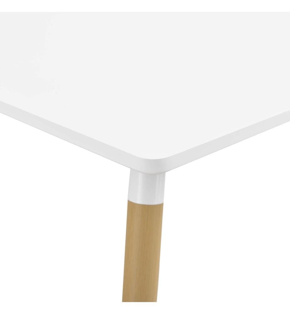Esstisch Hessen 80x80x74 cm Weiss Matt