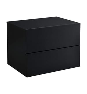 Nachttisch Amberg 40x29x30 cm Hängeregal mit 2 Schubladen