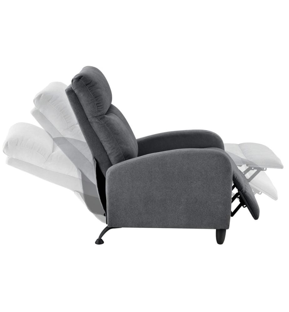 Fauteuil rembourré Bregenz 102x60x92 cm avec dossier réglable