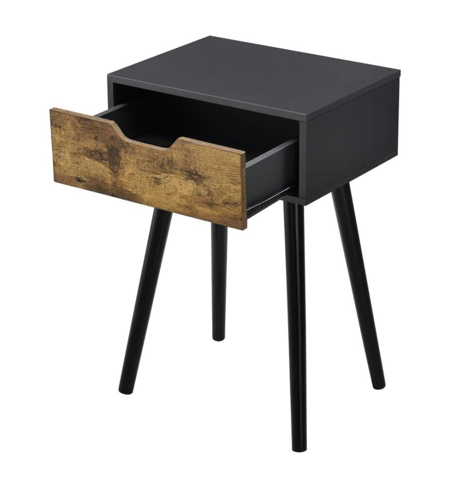 Table d'appoint Östersund 60x40x30 cm avec tiroir
