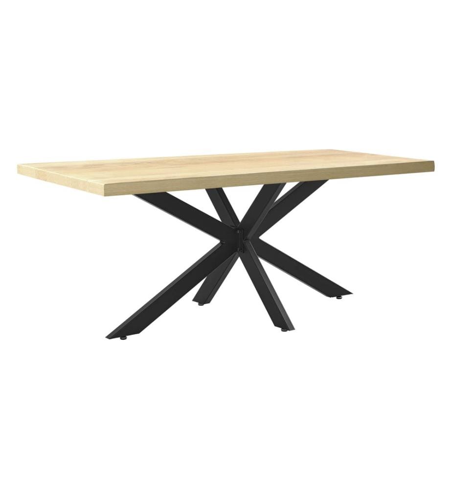 Table legs Metal table frame 150x78x71 cm Black