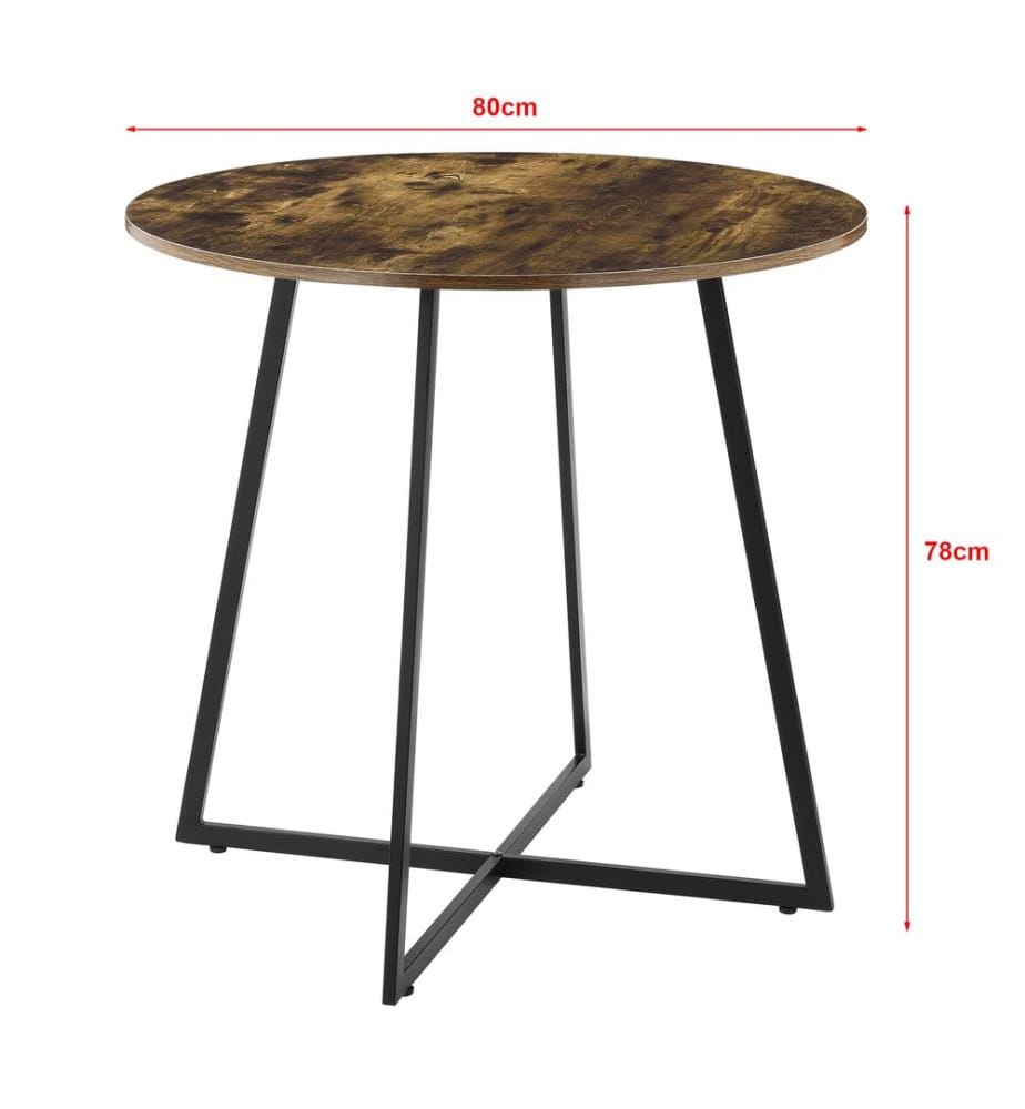 Kitchen table Vaggeryd Dark wood tone