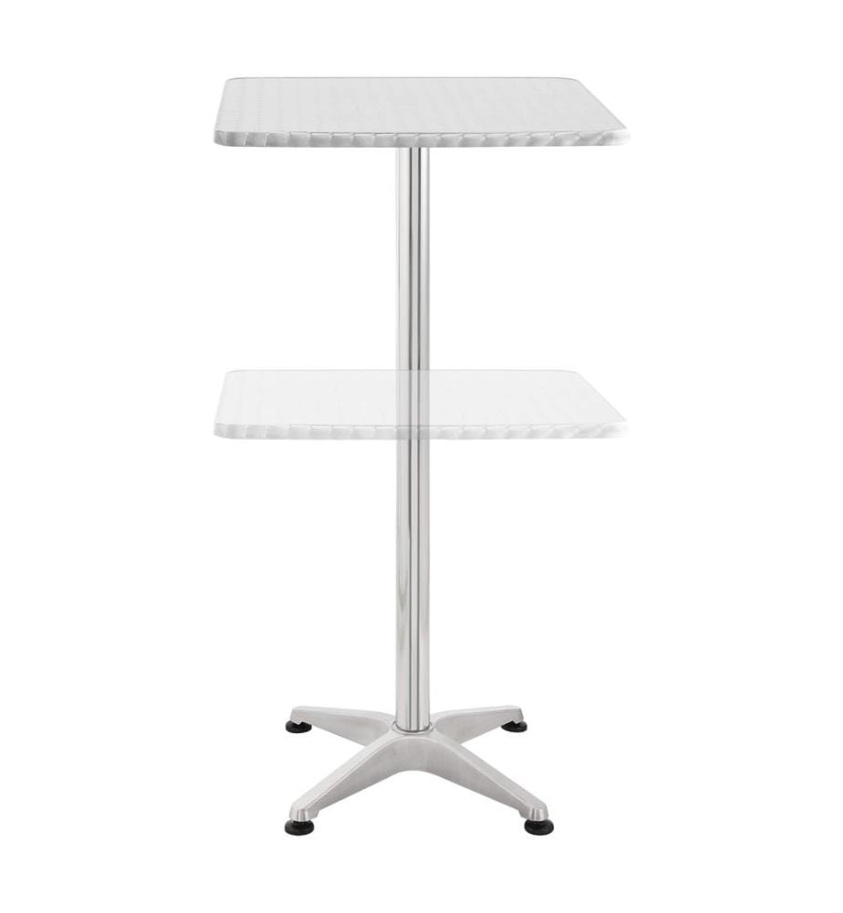 Bar and bistro table Järpen height-adjustable square