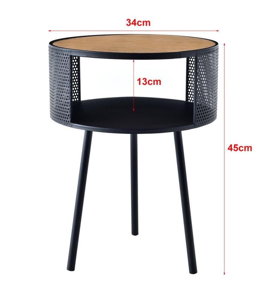 Table d'appoint Bjørnsund ronde 34 cm de large