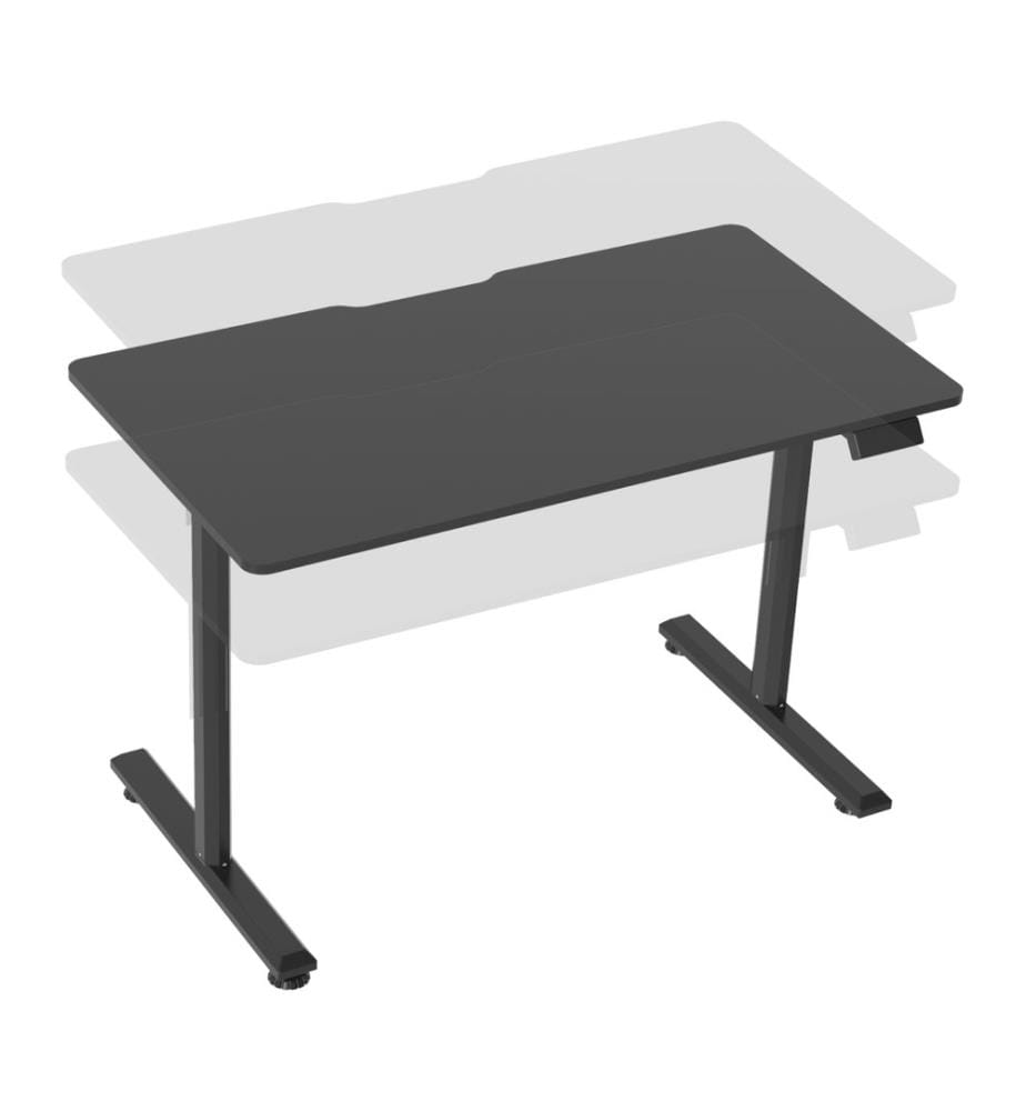 Table Pomona réglable en hauteur électriquement 110x60 cm Blanc