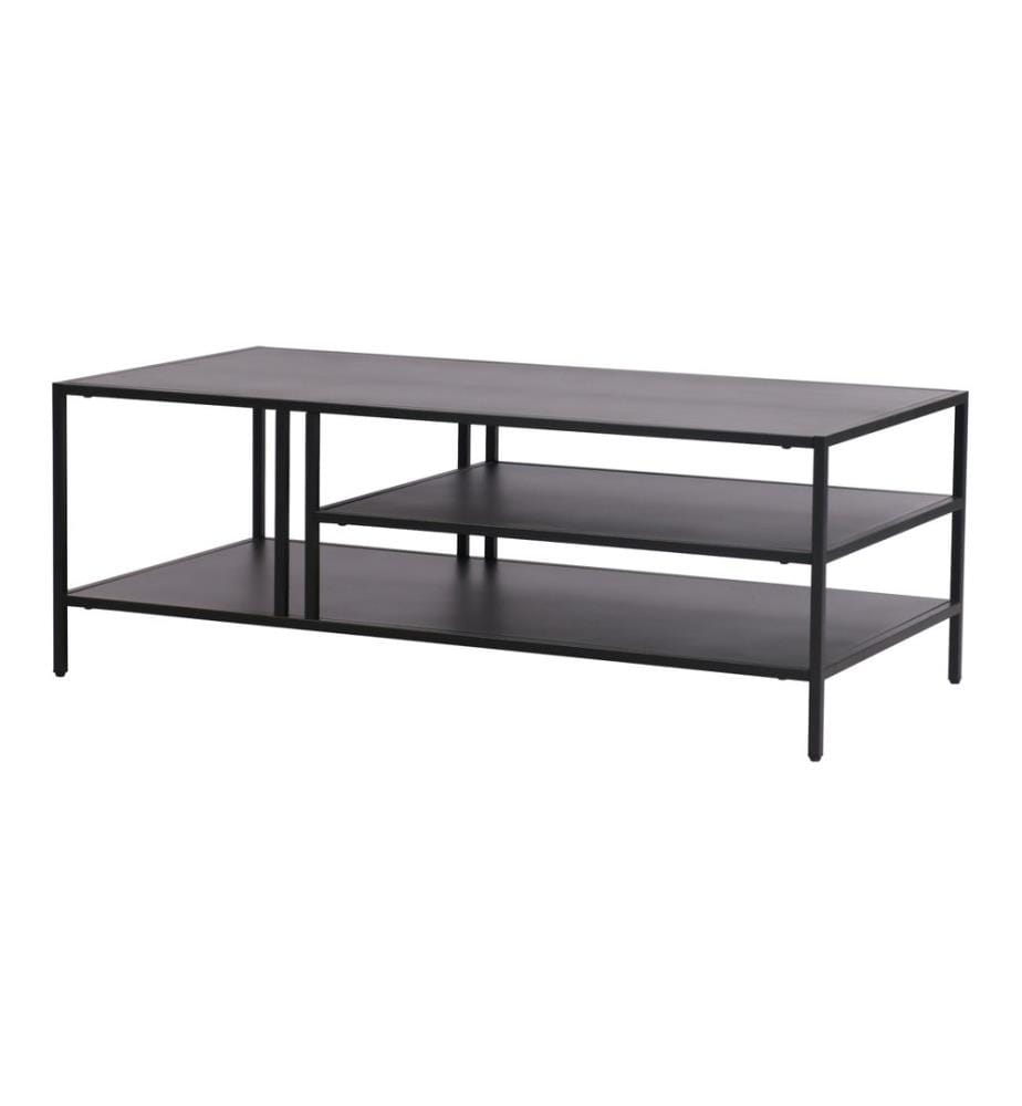 Table basse Kumlinge 40x110x55 cm noir