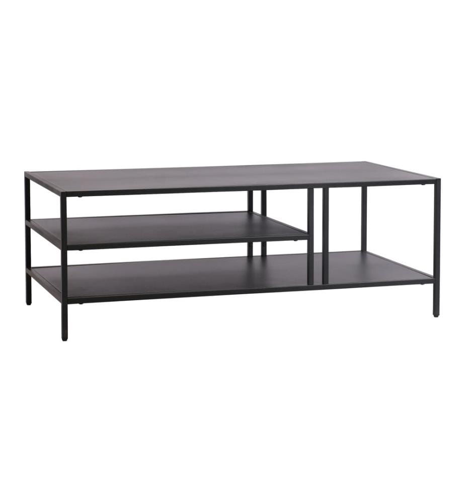Table basse Kumlinge 40x110x55 cm noir