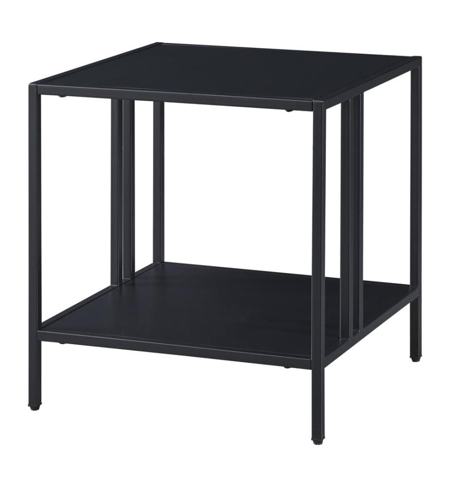 Table d'appoint Kumlinge 45x45x47 cm noir