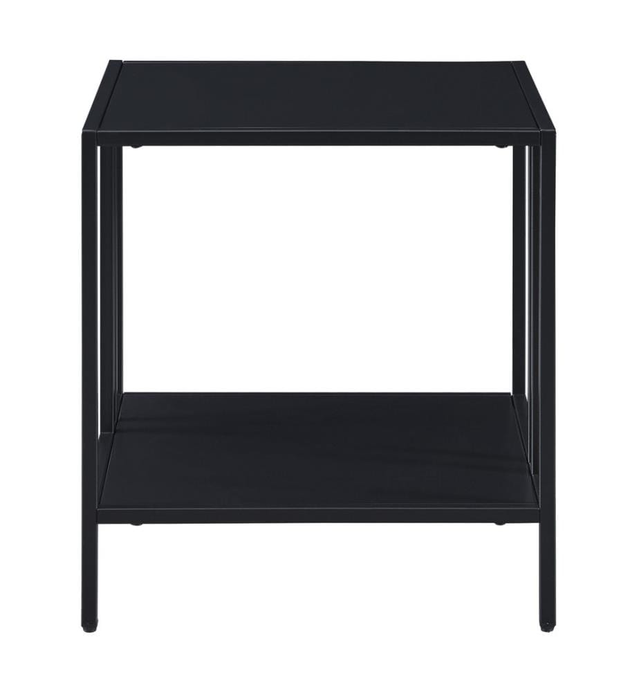 Table d'appoint Kumlinge 45x45x47 cm noir