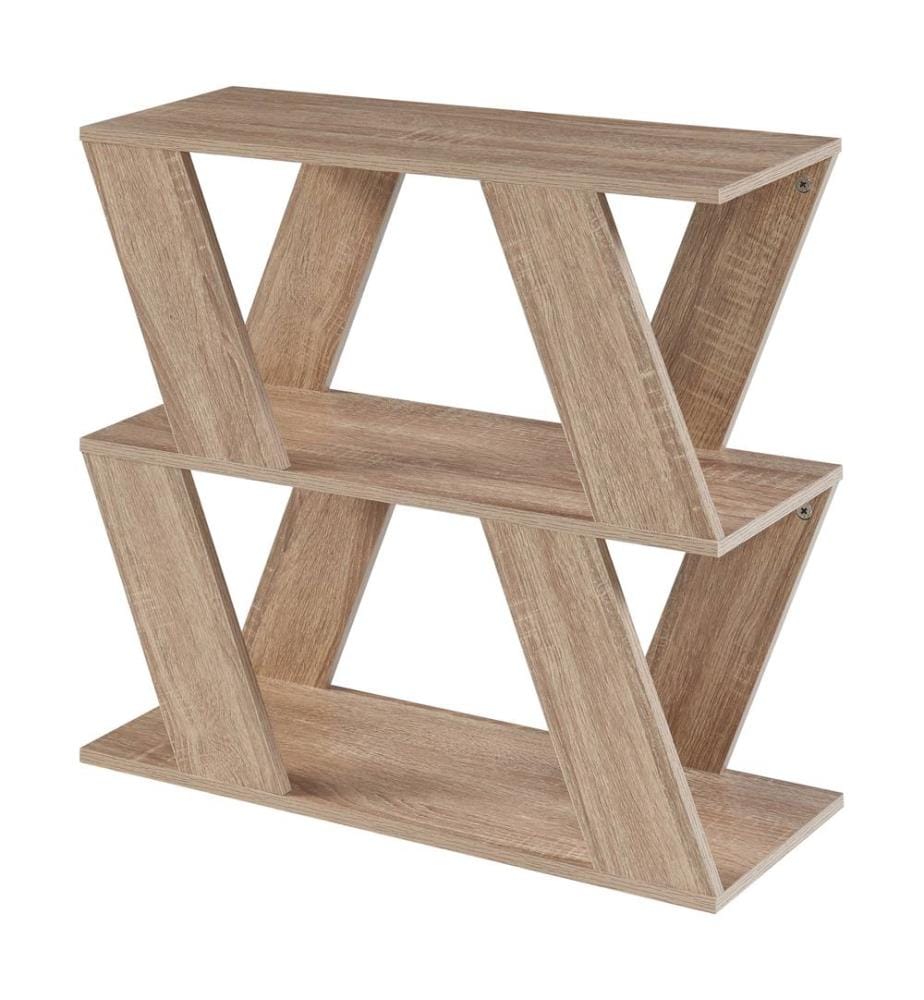 Table d'appoint 60x22x57 cm aspect chêne
