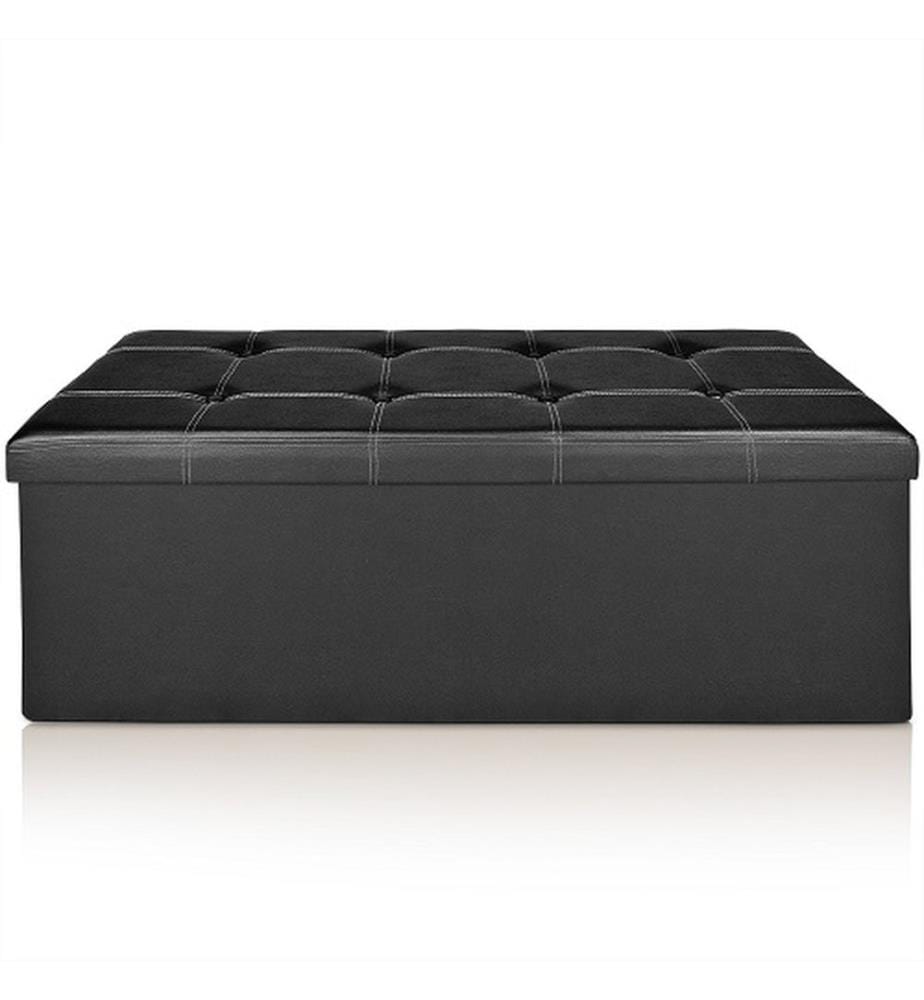Banc noir - 114 cm x 40 cm x 40 cm noir