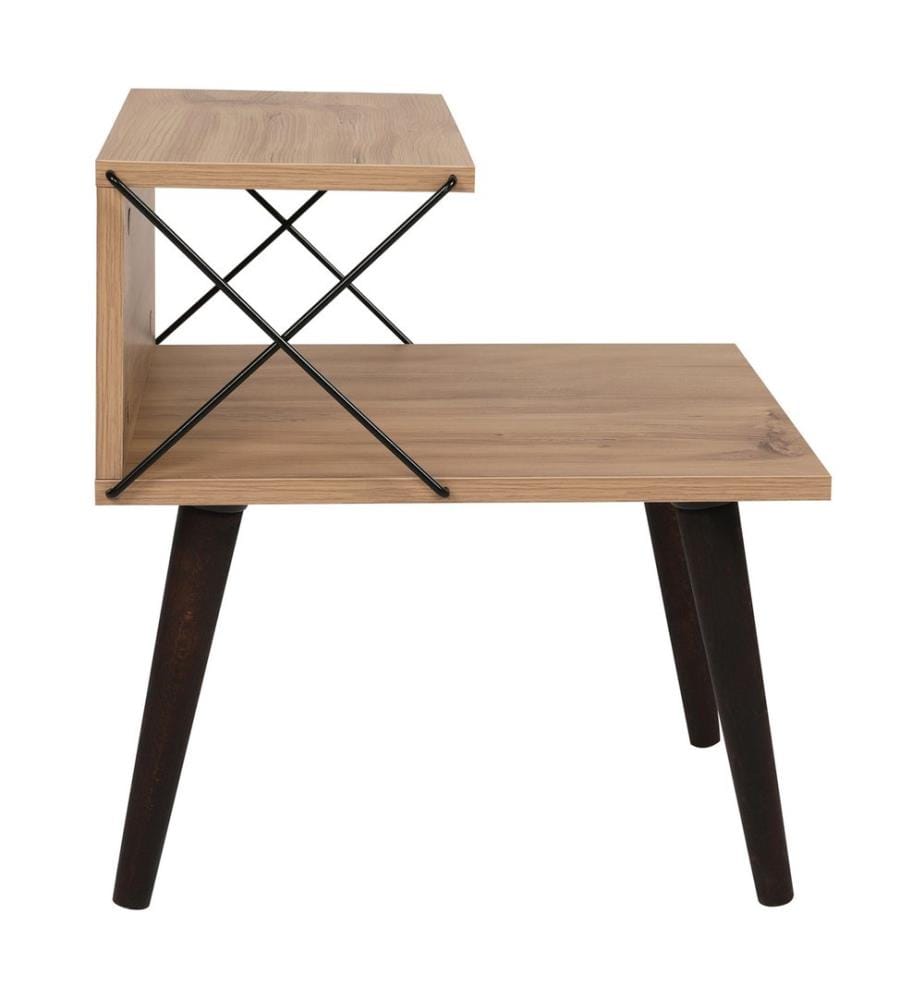 Table d'appoint 50x40x55 cm imitation bois
