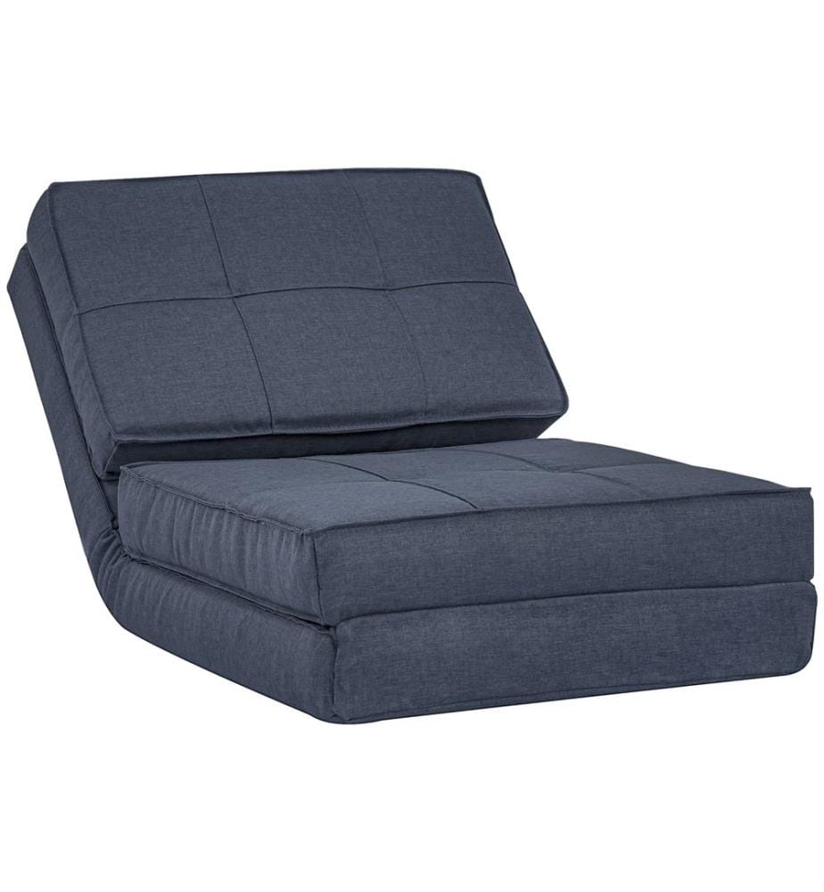 Sessel Sofa Gästebett klappbar 61x73x58 cm Dunkelblau