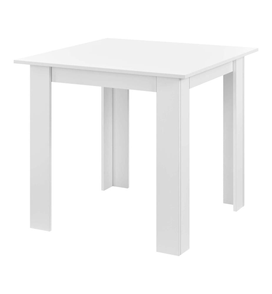 Dining table Algermissen 80x80x76 cm for 4 persons White