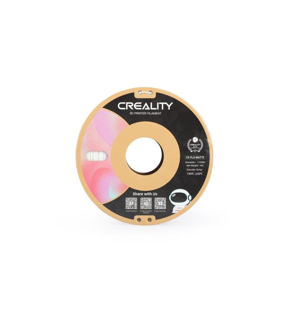 CREALITY - Filament PLA, Blanc de chaux, 1.75 mm, 1 kg