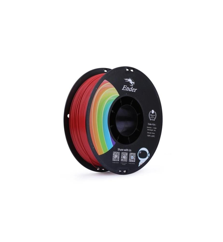 CREALITY - Filament PLA+ Rouge, 1.75 mm, 1 kg