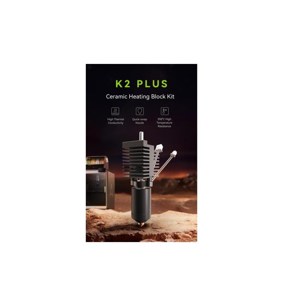 CREALITY - K2 Plus Céramique Kit bloc chauffant