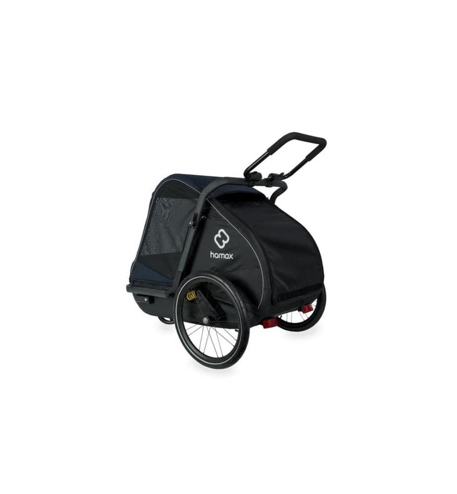 Hamax - Remorque de vélo Dog Trailer Pluto L pour chiens jusqu'à 45 kg