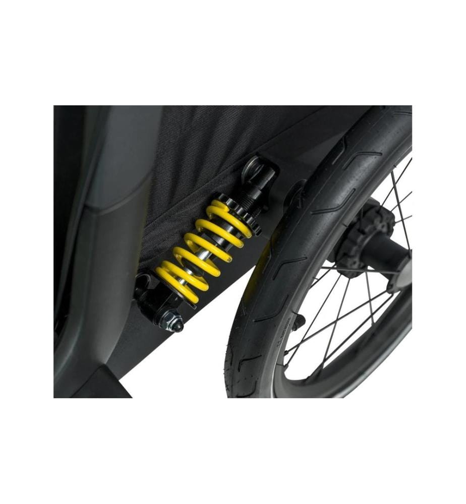 Hamax - Remorque de vélo Dog Trailer Pluto L pour chiens jusqu'à 45 kg