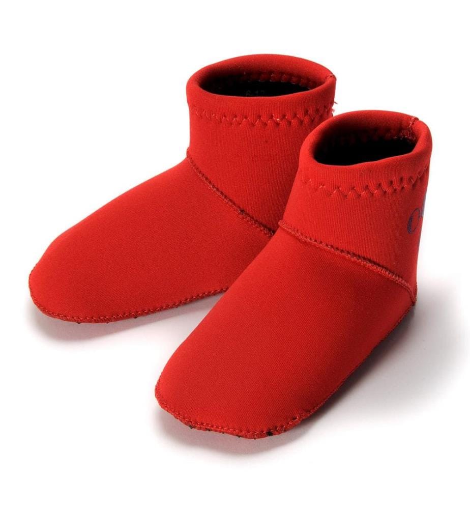 Neoprensocken rot M, Schuhgrösse 19-20