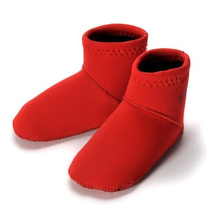 Neoprensocken rot M, Schuhgrösse 19-20