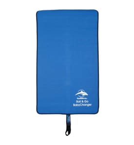 Neopren-Wickelunterlage blau