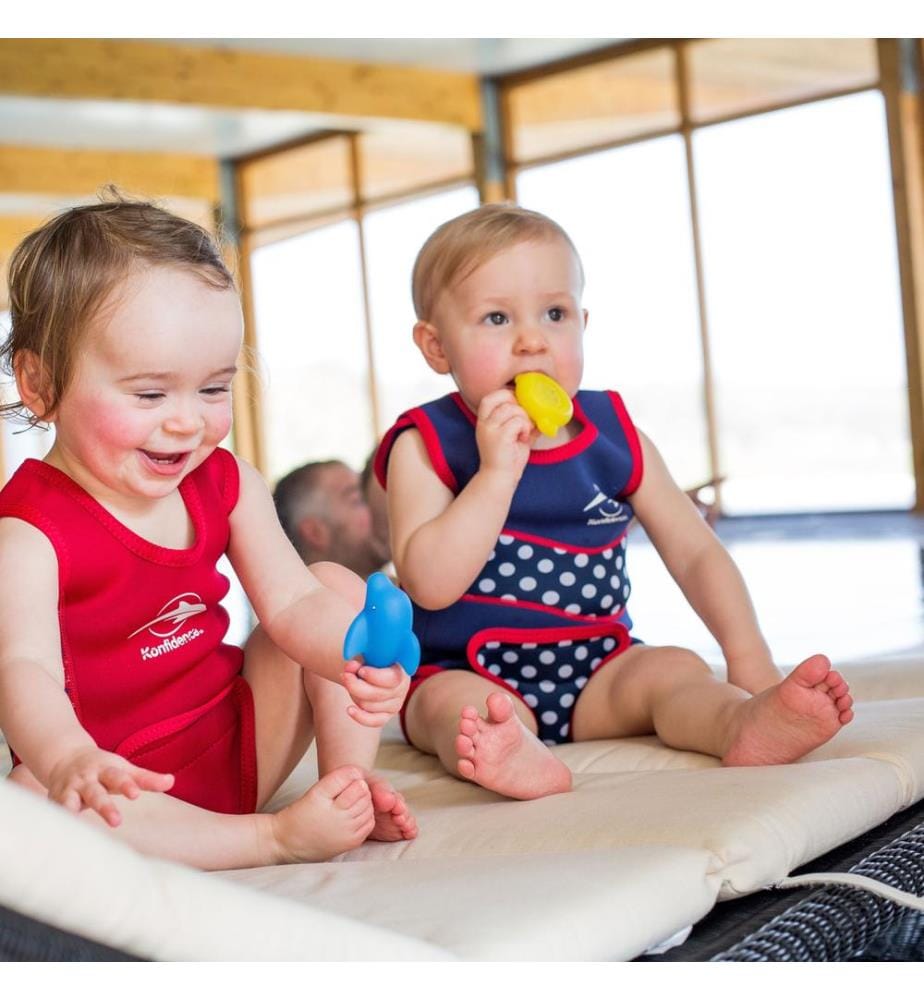 Combinaison pour bébé Babywarma navy avec points, 6-12 mois