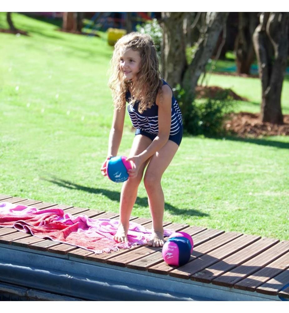 Combinaison flottante pour l'enfant bleu rayé, 2-3 ans