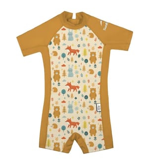 Warma Badeanzug Woodland Gold 4-5 Jahre