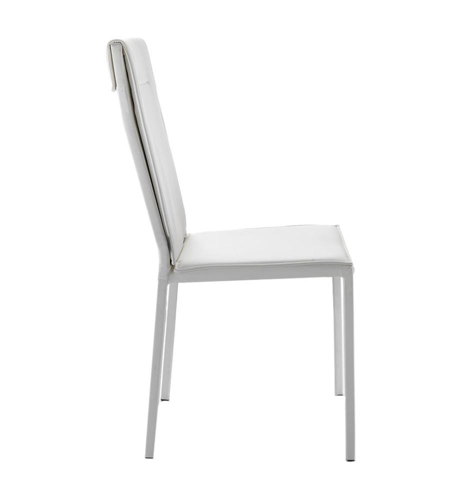 2er-Set Stühle - Weiss
