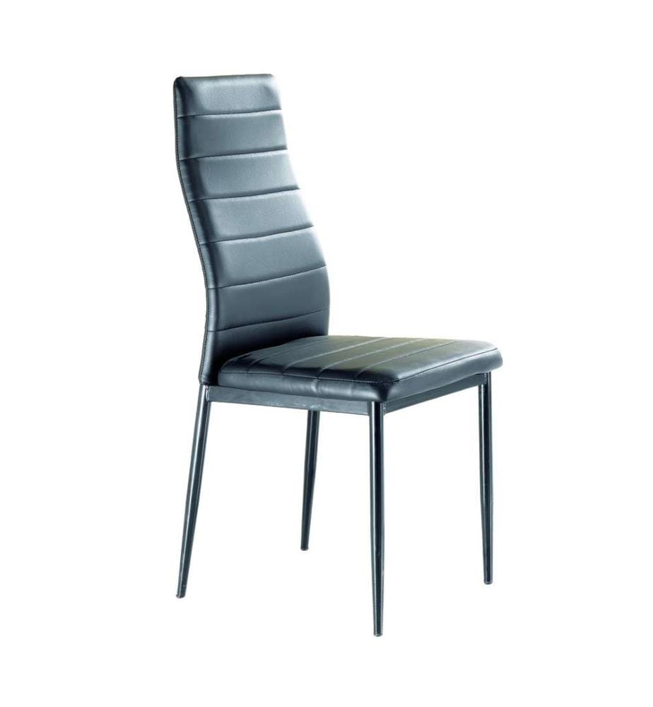 4er-Set Stühle - Grau