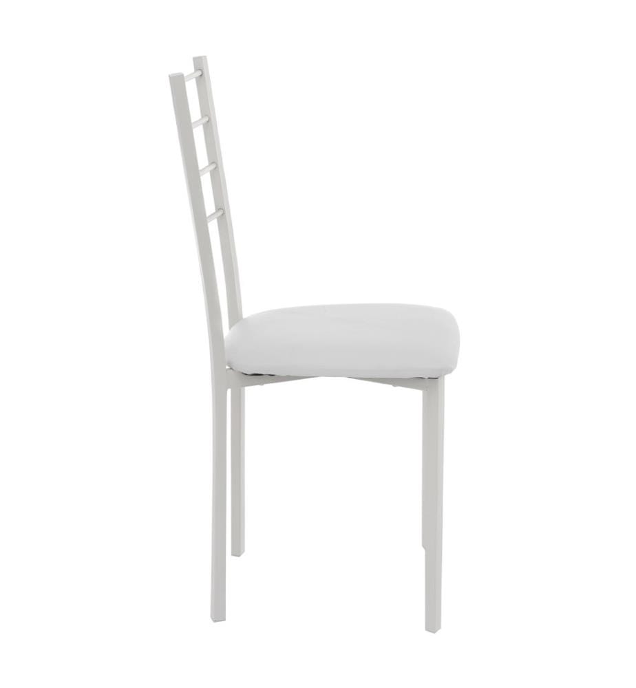 Lot de 4 Chaises - Blanc