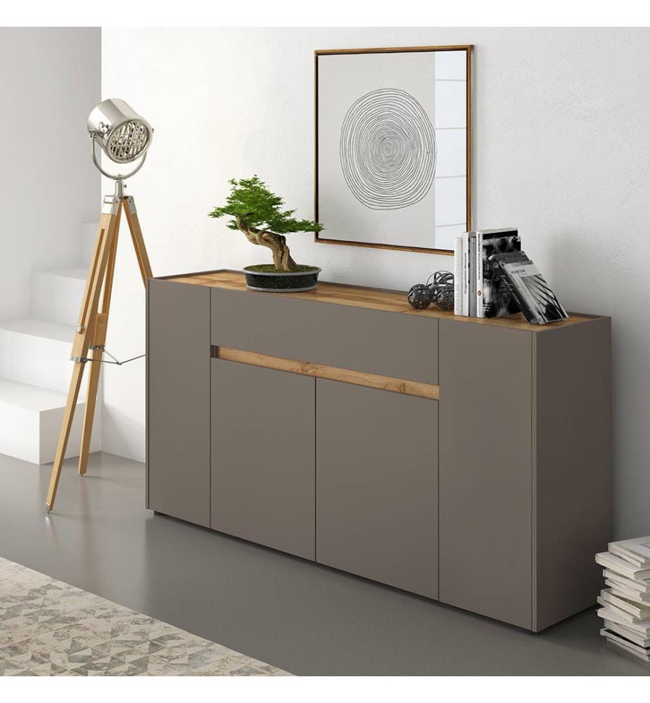 Buffet - Taupe et Marron Clair