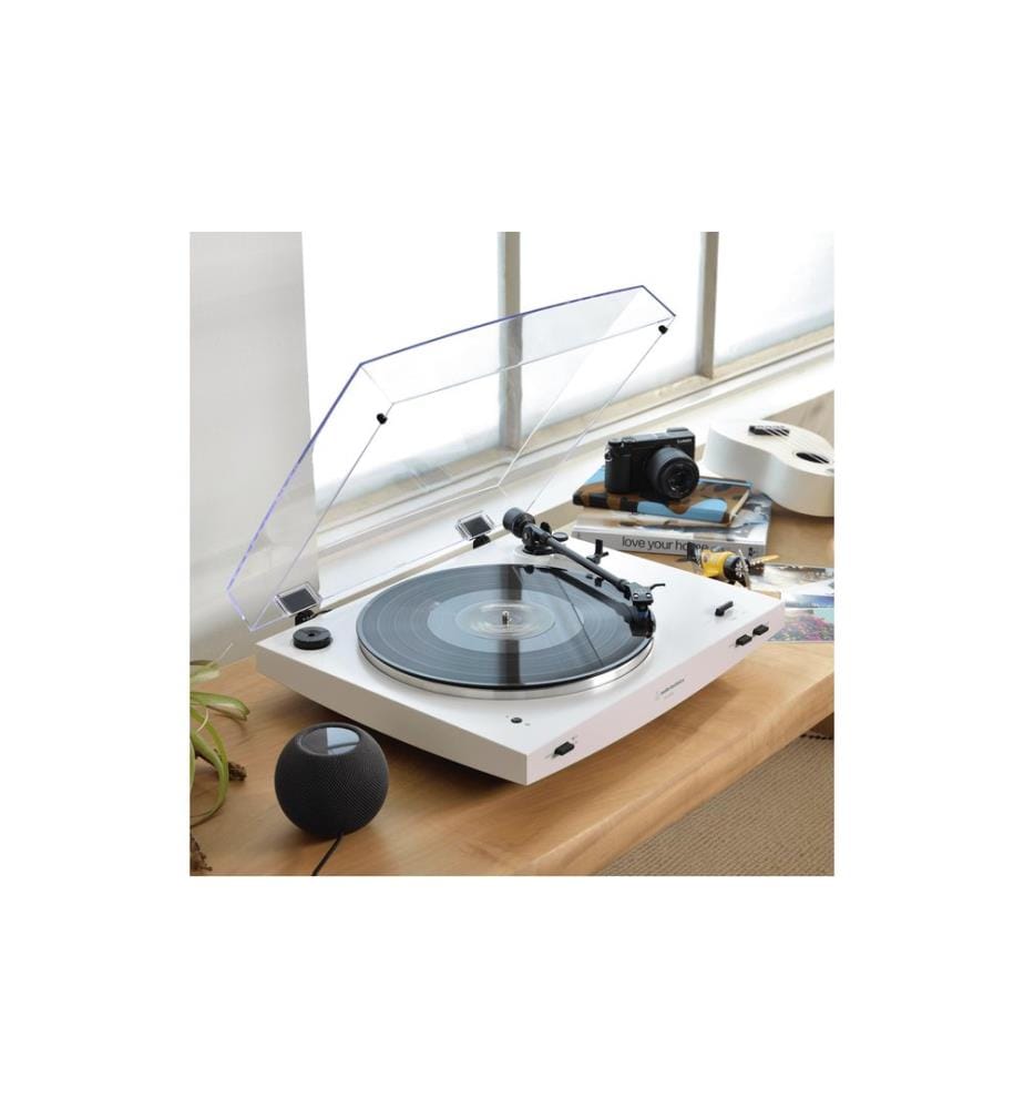 Audio-Technica Tourne-disque Bluetooth AT-LP3XBT Blanc
