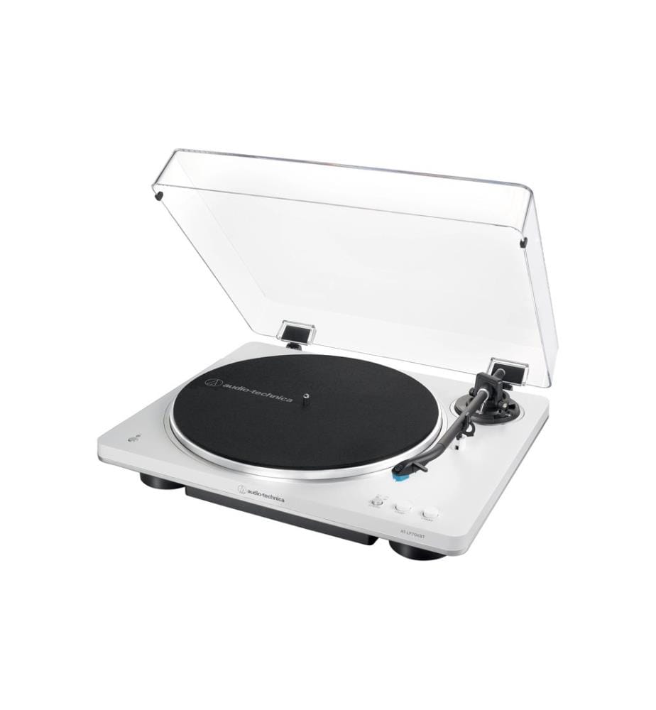 Audio-Technica Plattenspieler AT-LP70XBTBS Silber