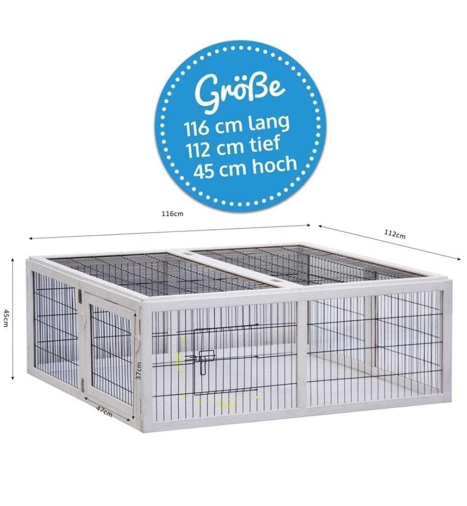 Rabbit free-range enclosure Rabbit RUN XL - foldable