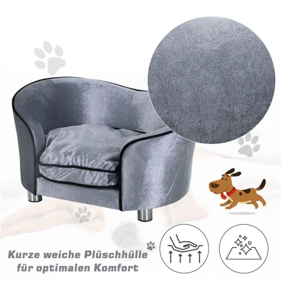 Canapé pour animaux de compagnie Canapé pour chien Lit pour chien Canapé surélevé pour chat