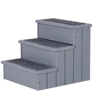 Gradini per animali domestici con vano portaoggetti 40,5 x 44,5 x 38 cm