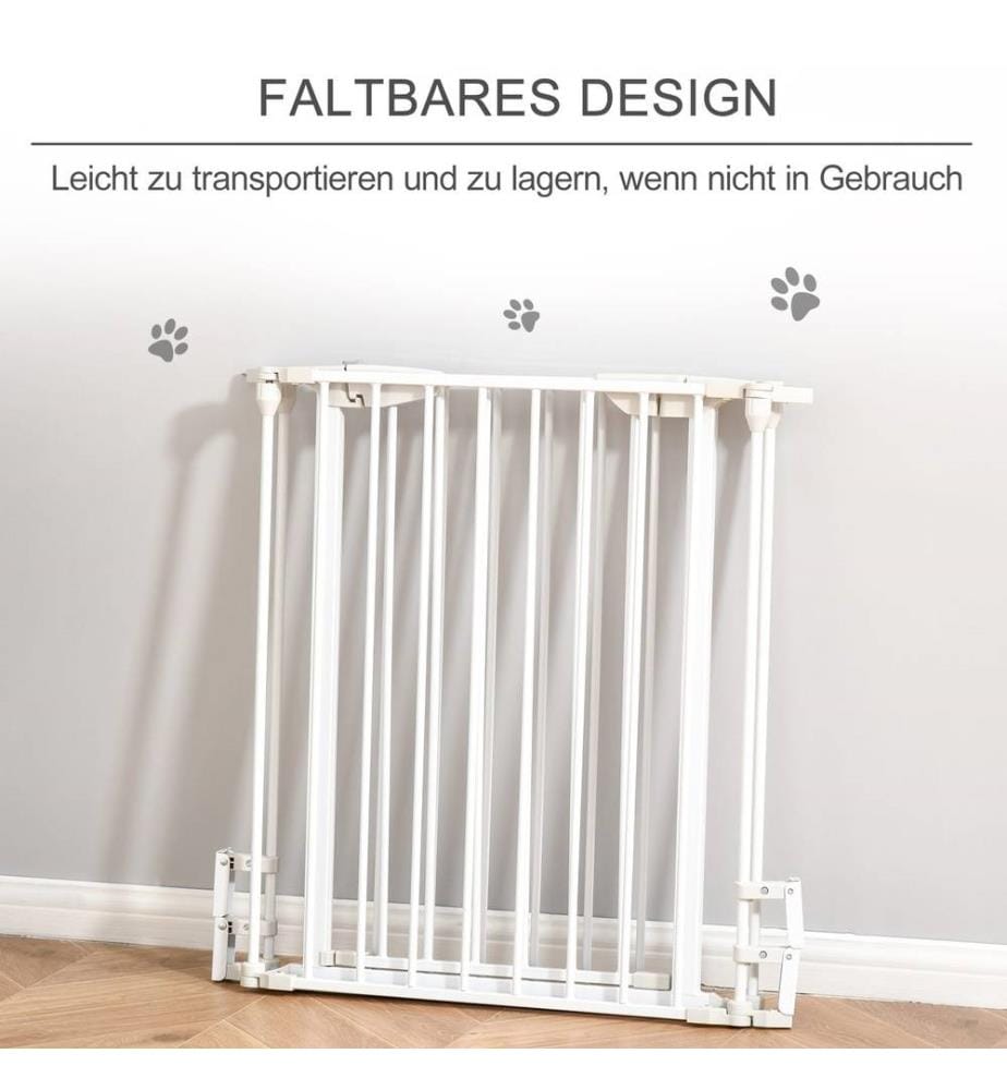 Barrier grille for dogs Protective door grille 180x3x74.5 cm