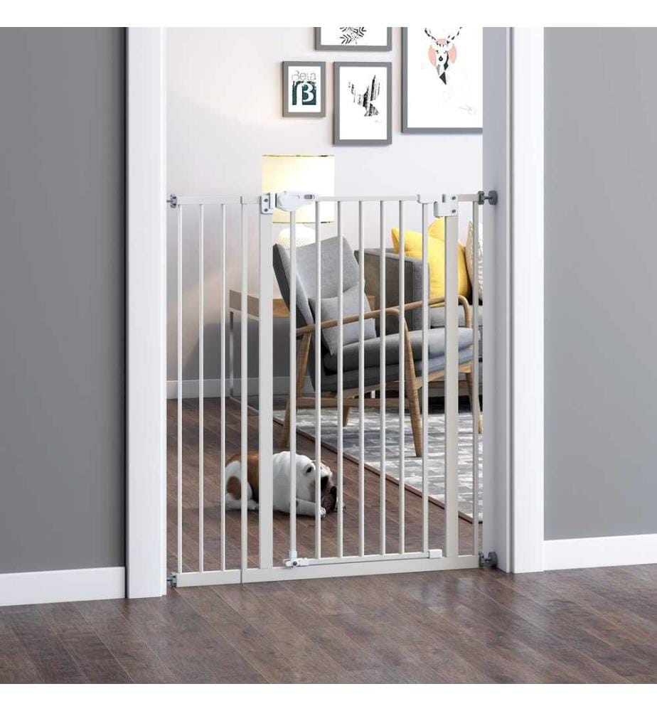 Barrière de sécurité pour chiens Barrière de sécurité 97.5x104.1 cm