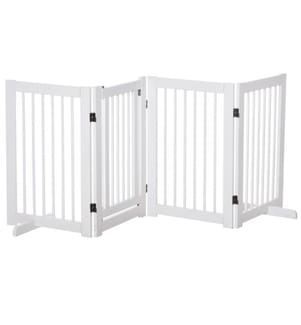 Barrière chiens 75 cm Barrière de sécurité en bois Autonome