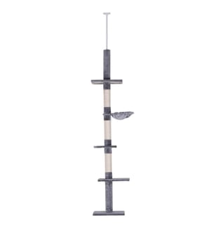 Kratzbaum Deckenhoch höhenverstellbar 40x34x230-260 cm