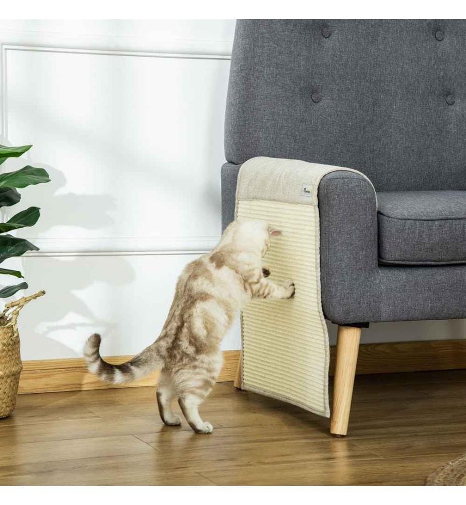 2er Kratzmatte Kratzteppich für Katze 130x45x0.3 cm